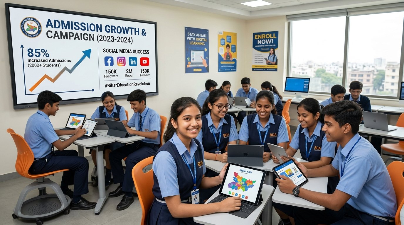 Patna coaching institute admission digital campaign