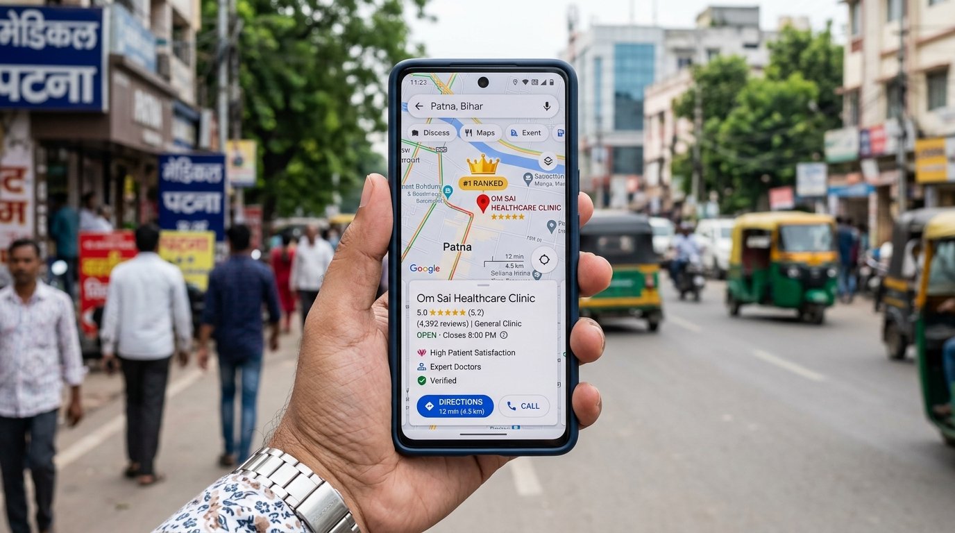 Google Maps local ranking in Bihar